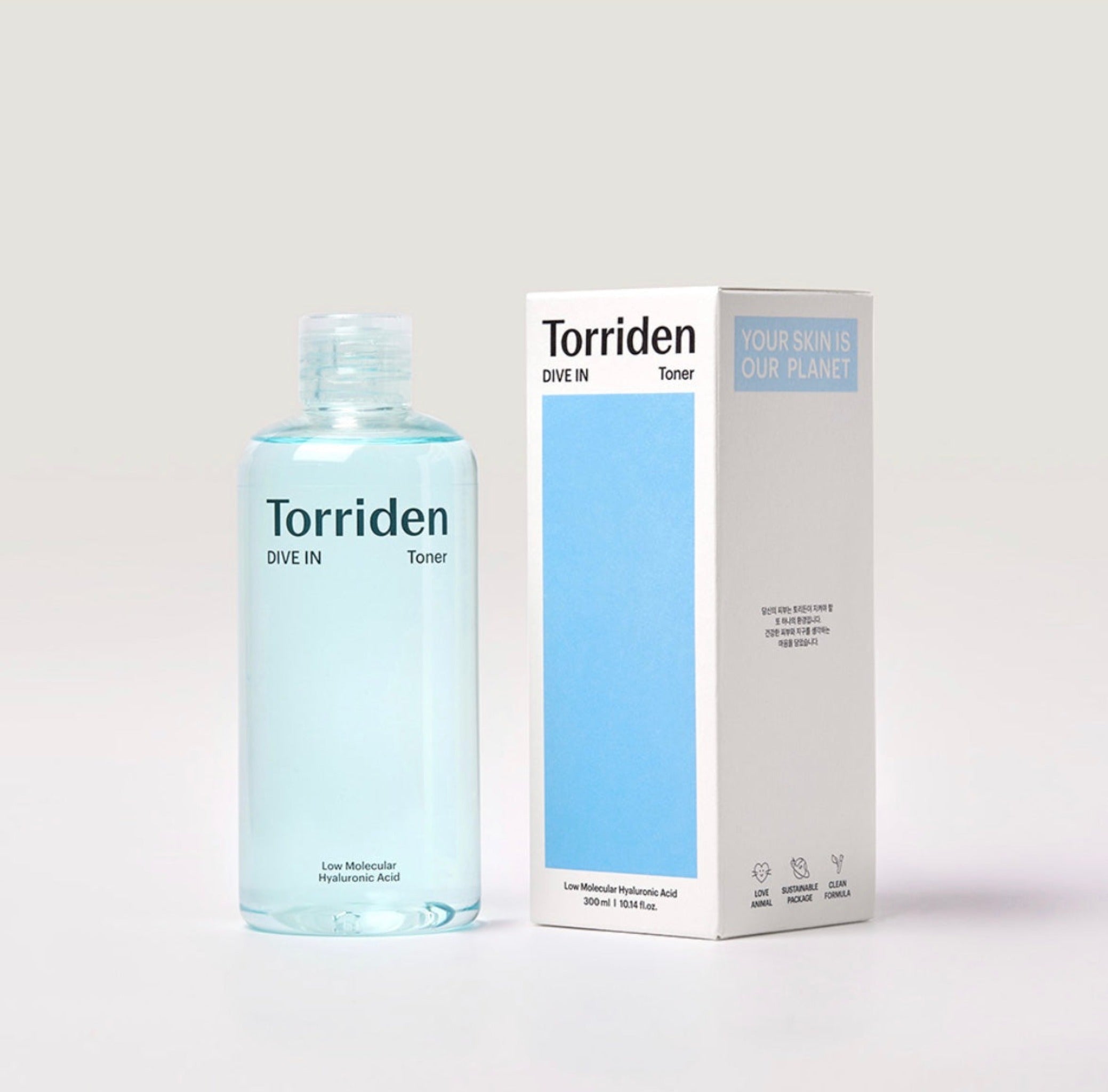 [PRE-ORDER] [RENEWAL] Torriden Dive-in Low Molecule Hyaluronic Acid Toner 300ml