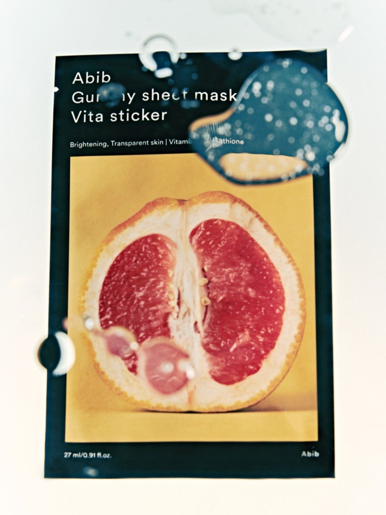 [RENEWAL] Abib Gummy Sheet Mask Vita Sticker