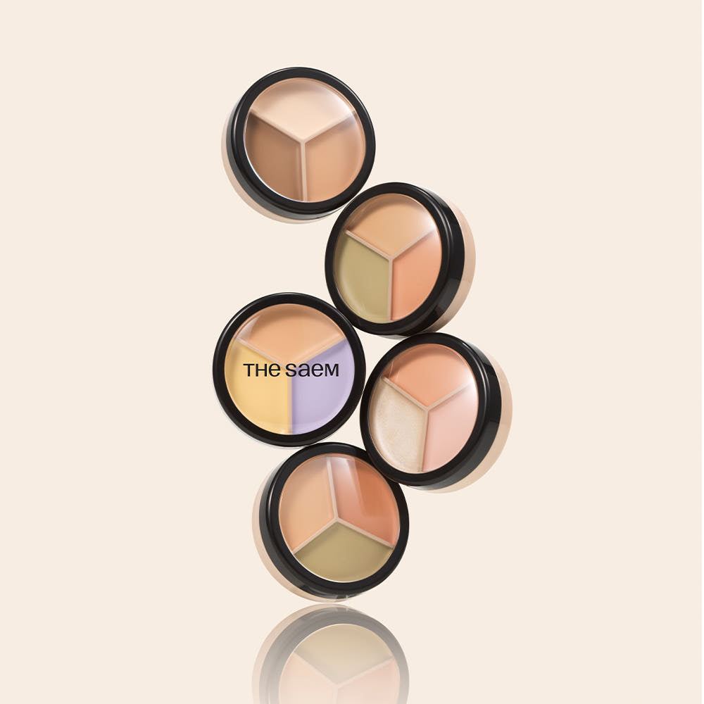 The Saem Cover Perfection Tripe Pot Concealer (7 colors)