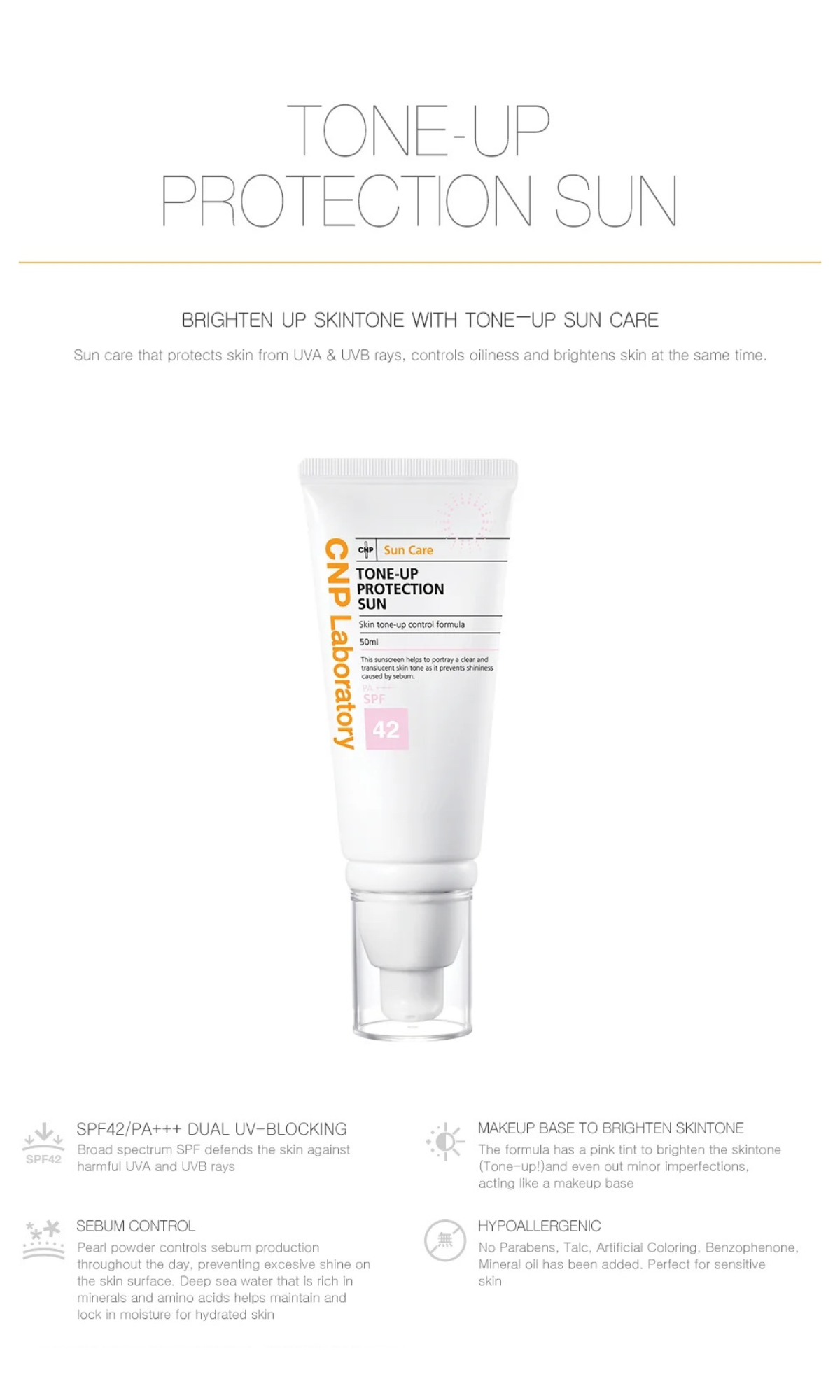 CNP Tone-up Protection Sun 50ml