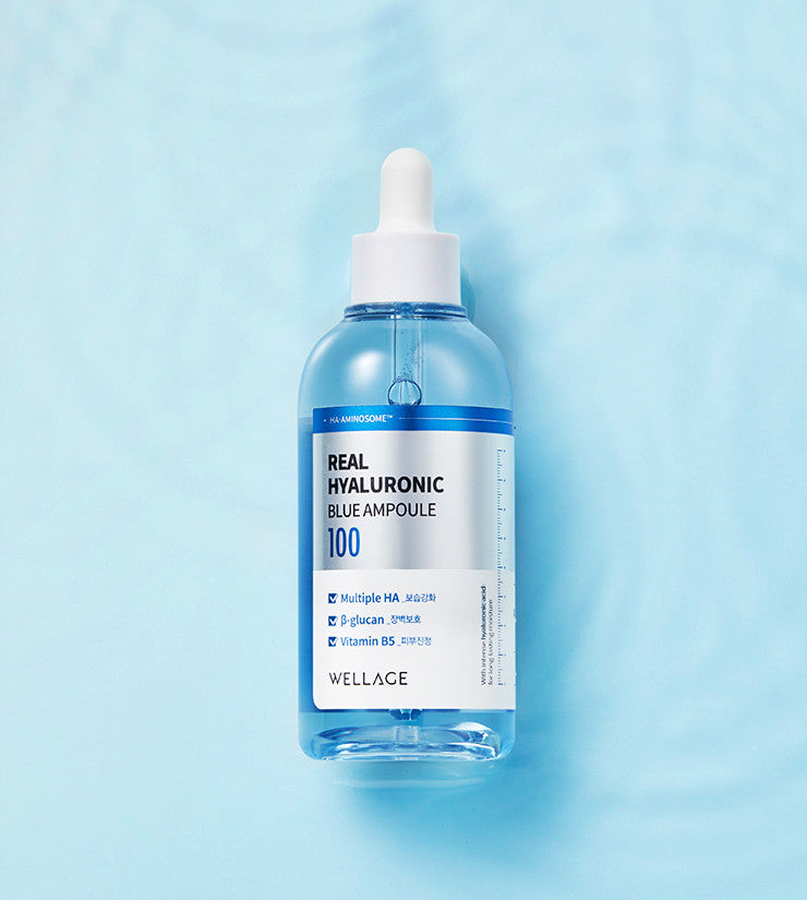 WELLAGE Real Hyaluronic Blue 100 Ampoule 100ml